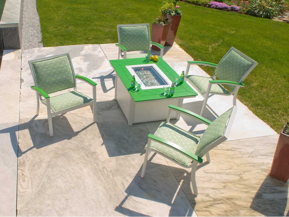 Bazza MGP Aluminum Sling Lounge Set