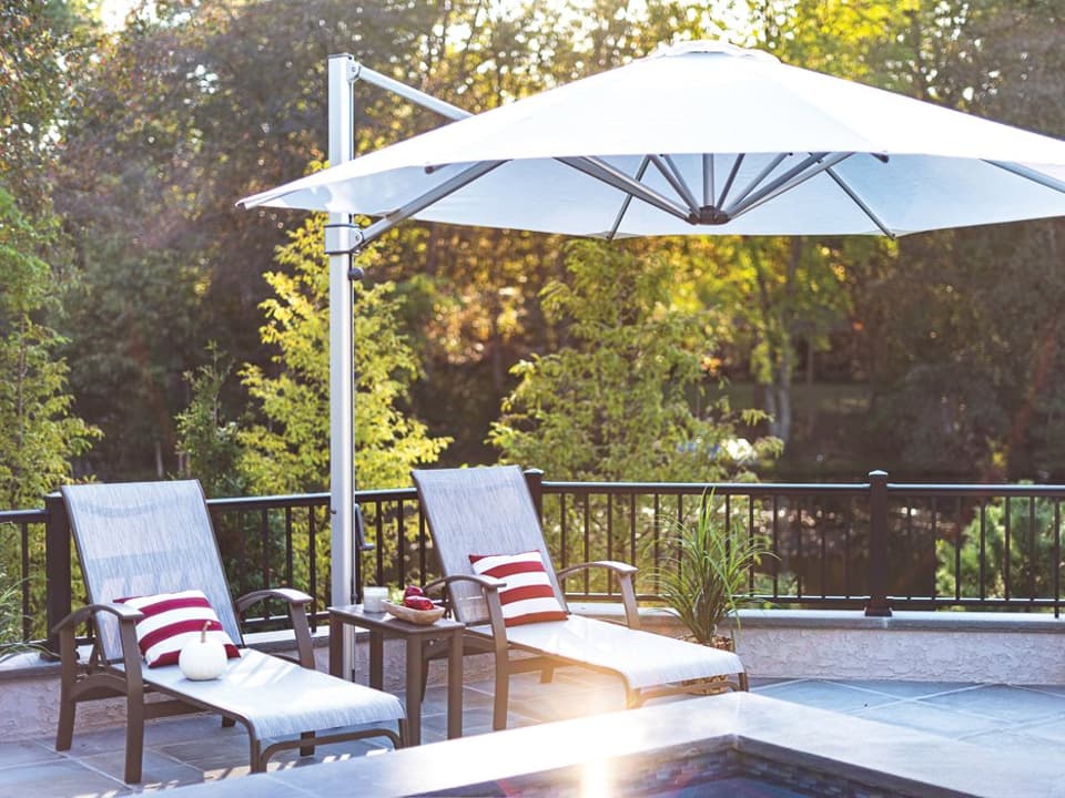 Belle Isle Sling Aluminum Lounge Set