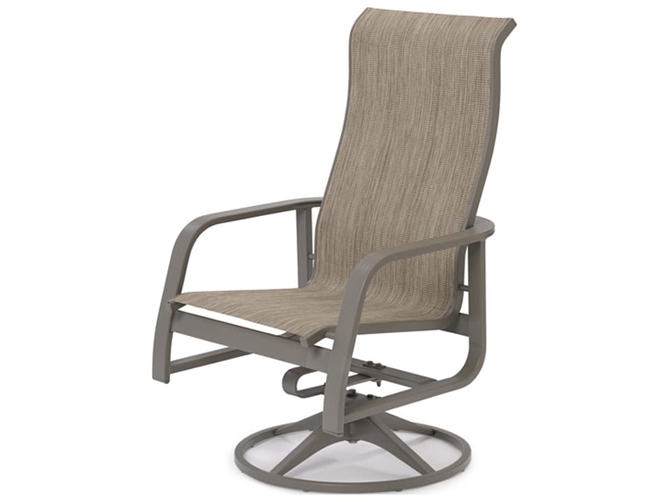 Soho Sling Aluminum Supreme Swivel Rocker Arm Chair