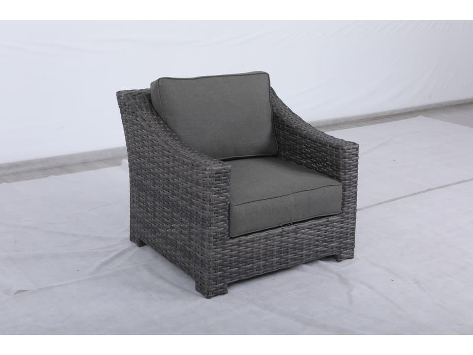 Bora Bora Wicker Rattan Patio Club Chair