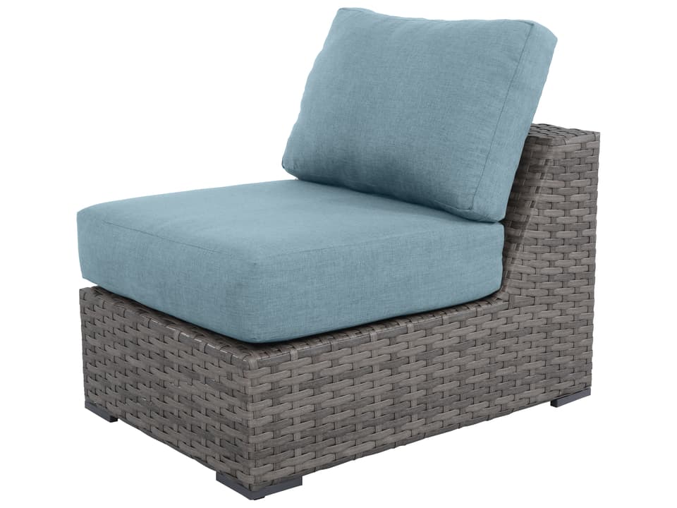 Bali Wicker Cushion Sofa with Spa Cushion