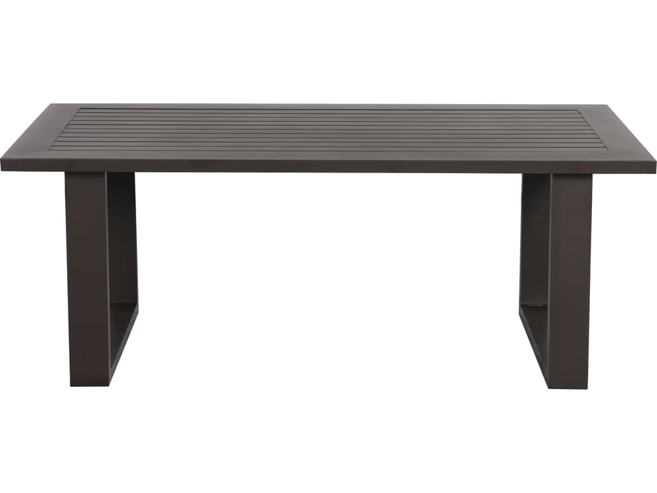 Atlantis 42-Inch Rectangle Aluminum Coffee Table
