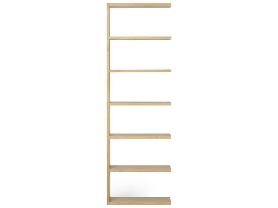 Pombal Oak Modular Bookcase Expansion Kit