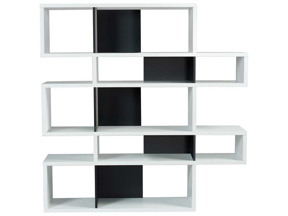 London Pure White Frame Bookcase