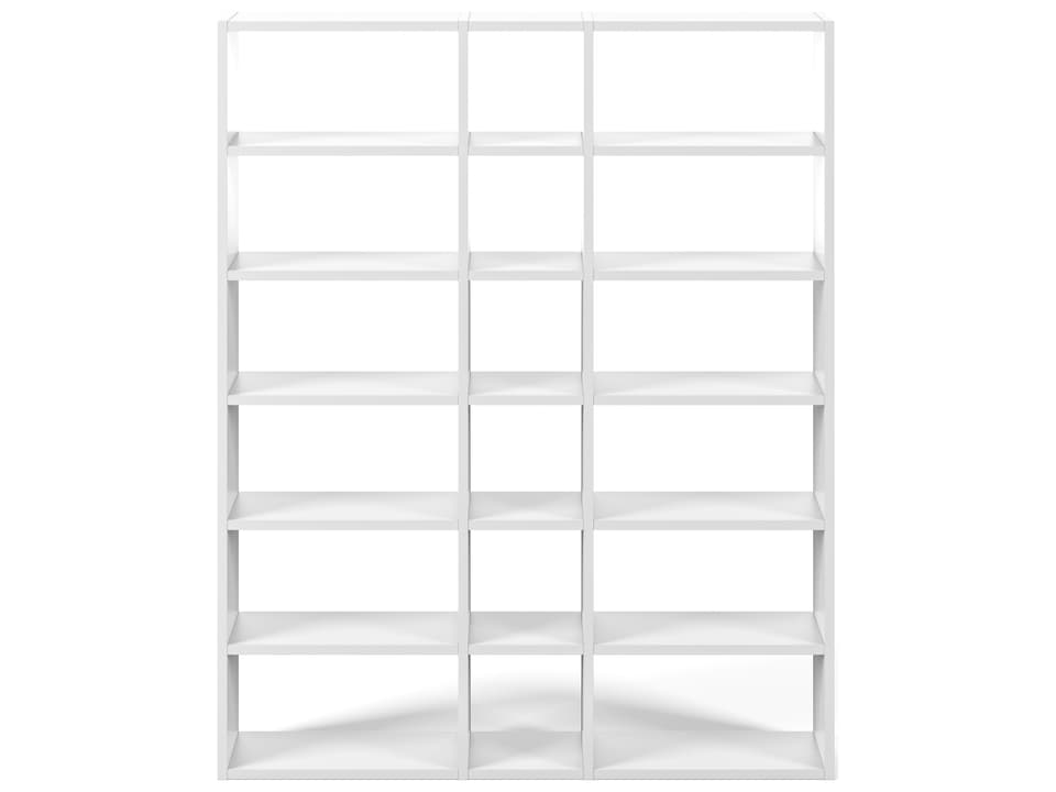 Pombal Modular Bookcase in Pure White Finish