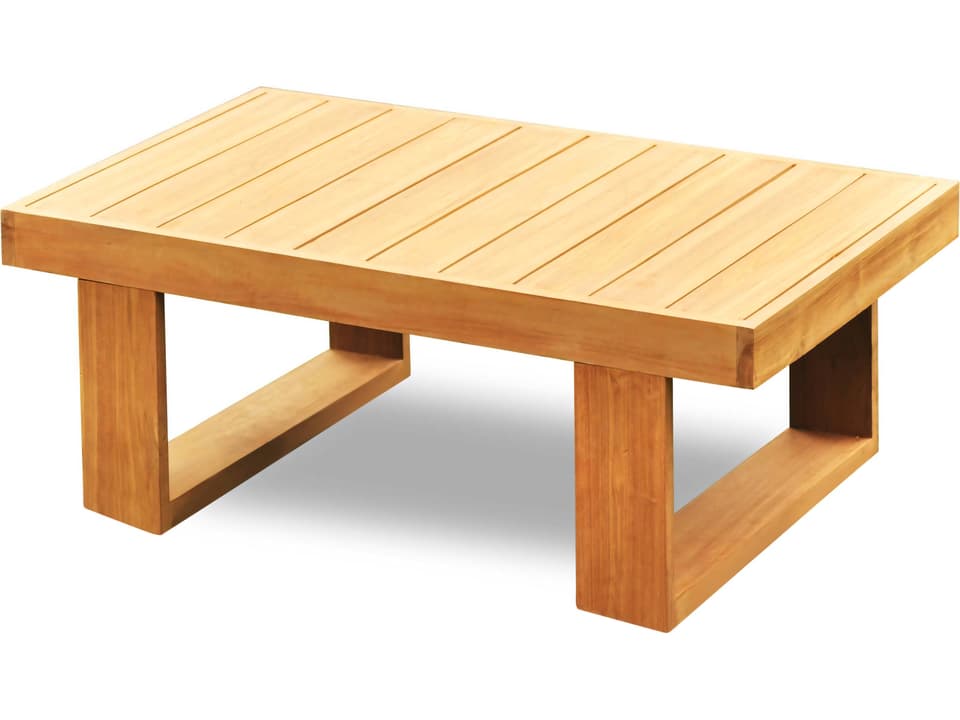 Canberra Rectangular Teak Coffee Table