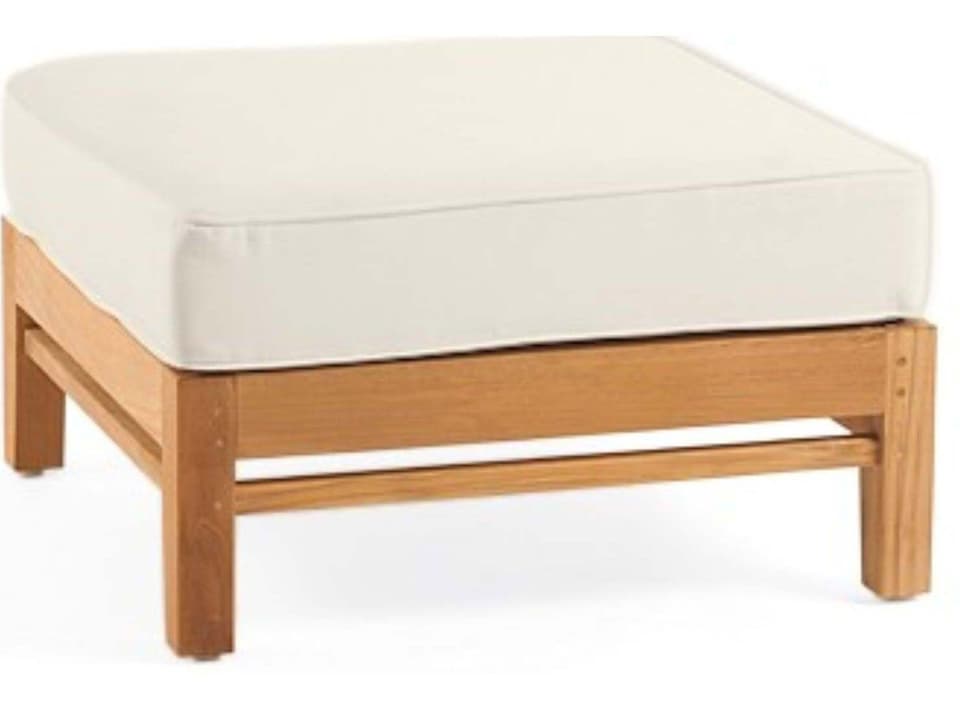 Delmar Teak Outdoor Ottoman