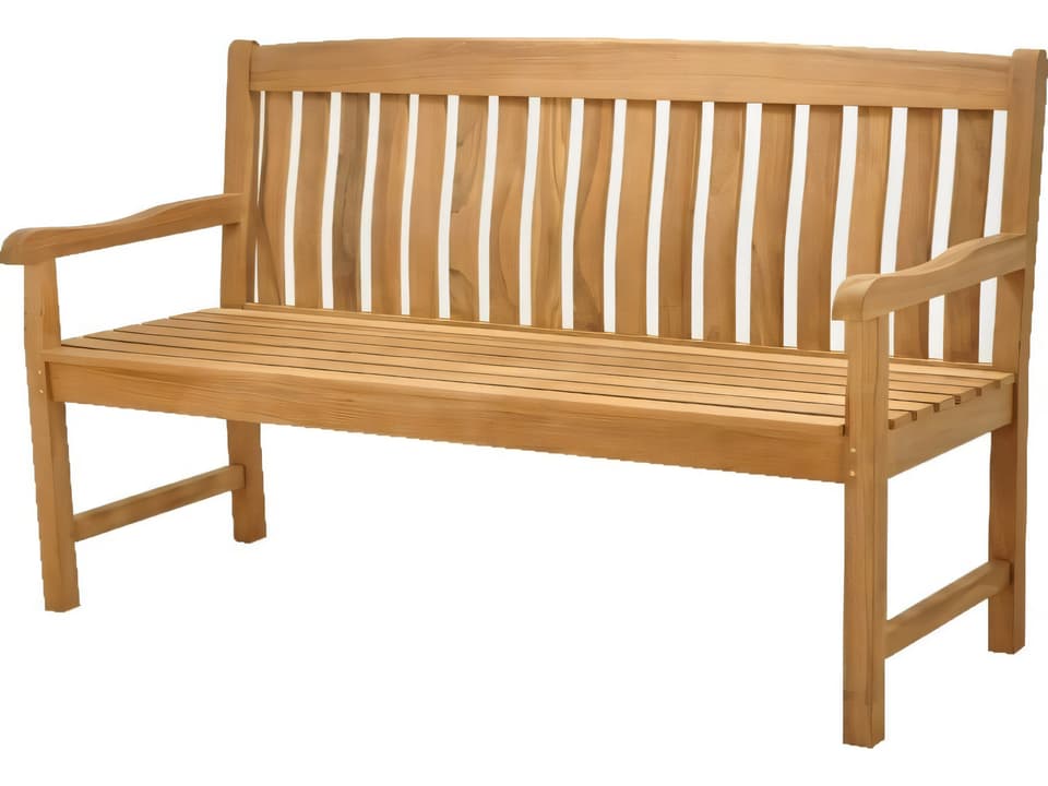 Devon 5 Foot Teak Outdoor Storage Bench