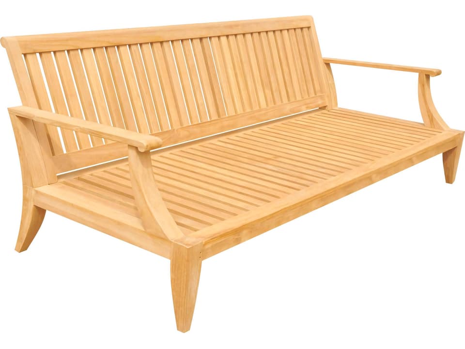 Lagos 3-Seat Teak Sofa