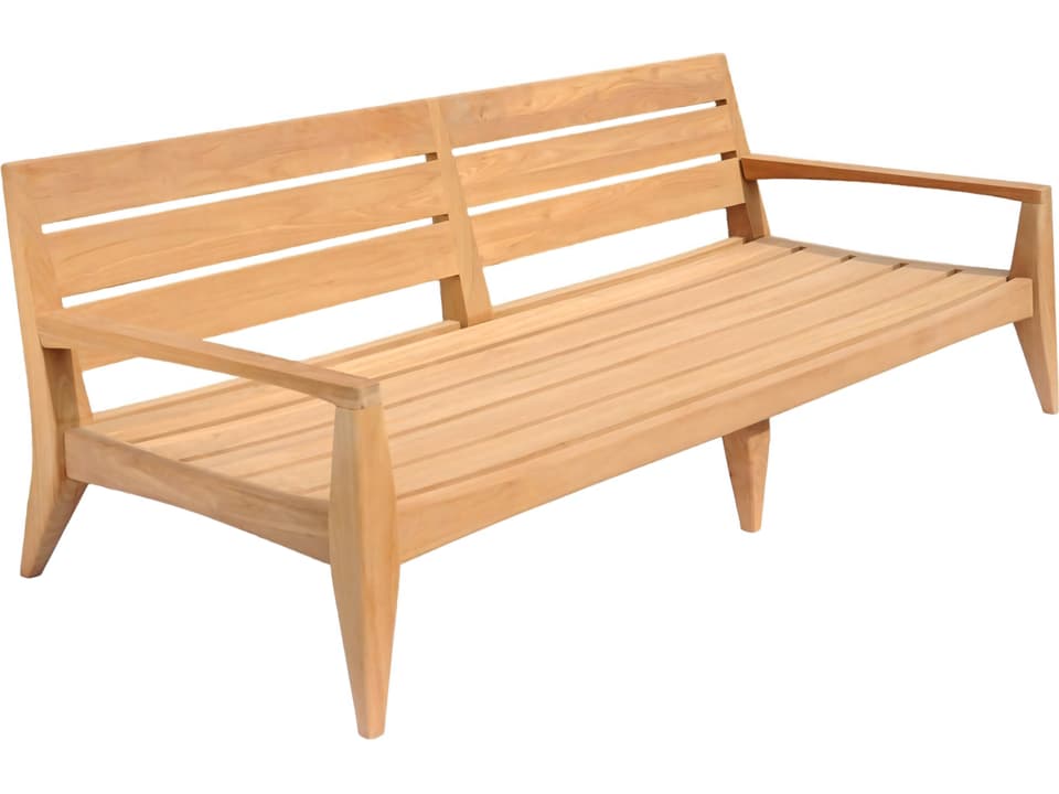 Noida Teak Sofa with Sunbrella Cushions