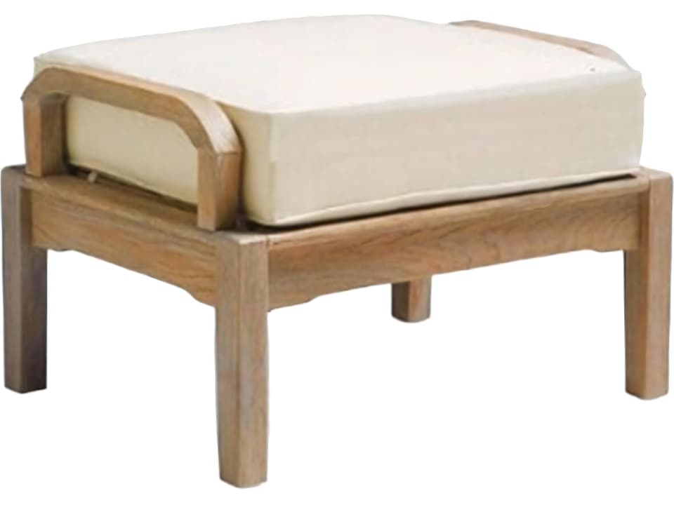 Sack Teak Ottoman
