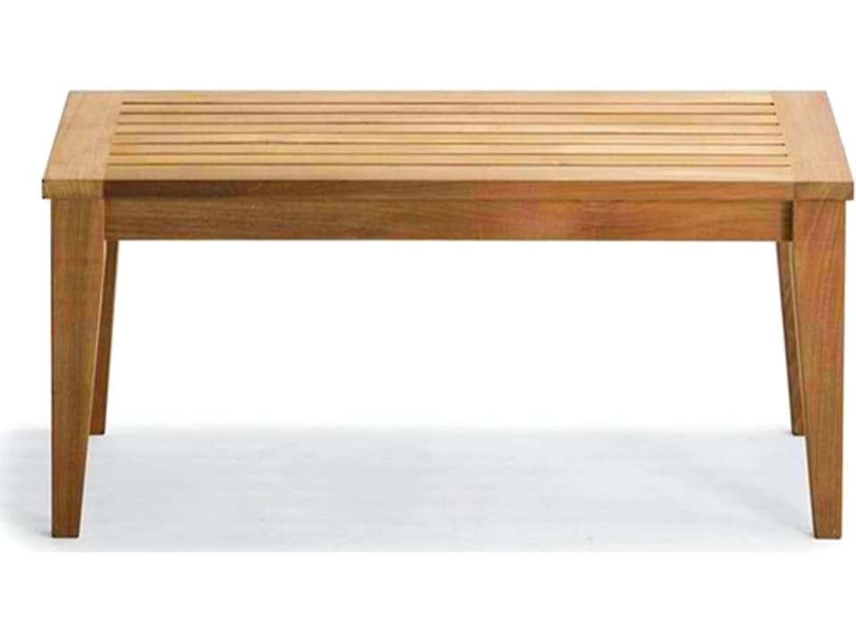 Sack Rectangle Coffee Table in Natural Teak