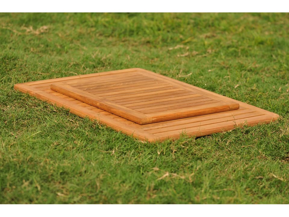 Natural Teak Door Mat