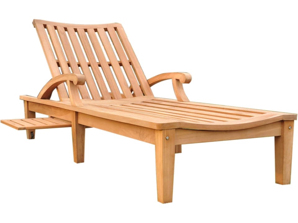 Multi-Position Chaise Lounger with Pull-Out Tray