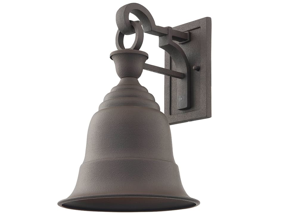 Liberty 1-Light Solid Aluminum Wall Sconce in Centennial Rust