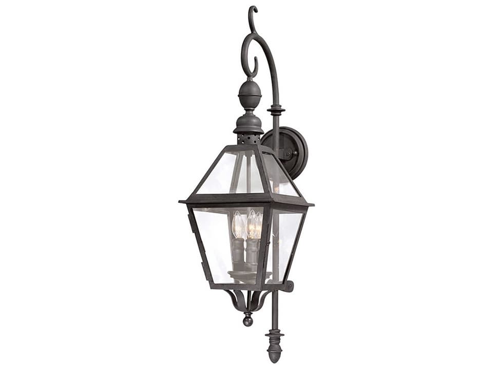 Townsend 3-Light Outdoor Wall Sconce in Natural Bronze