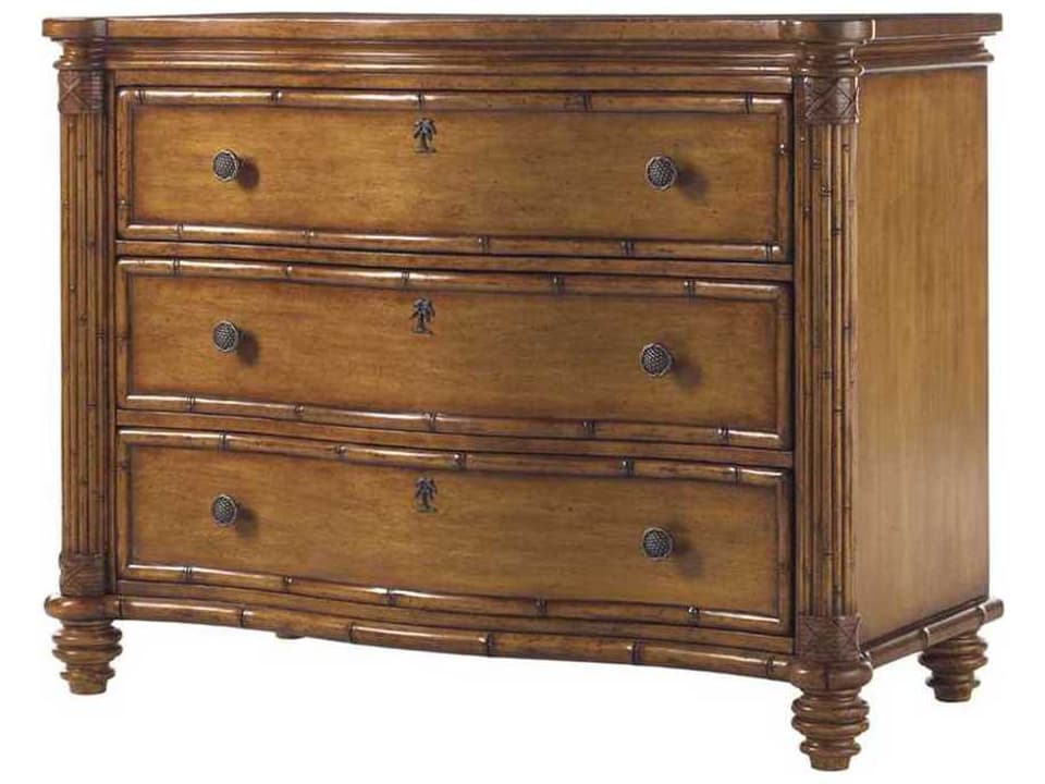 Island Estate Barbados 3 Drawer Chest in Plantation Finish