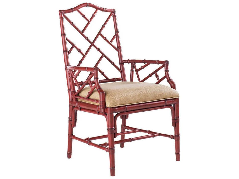 Island Estate Fabric Arm Dining Chair