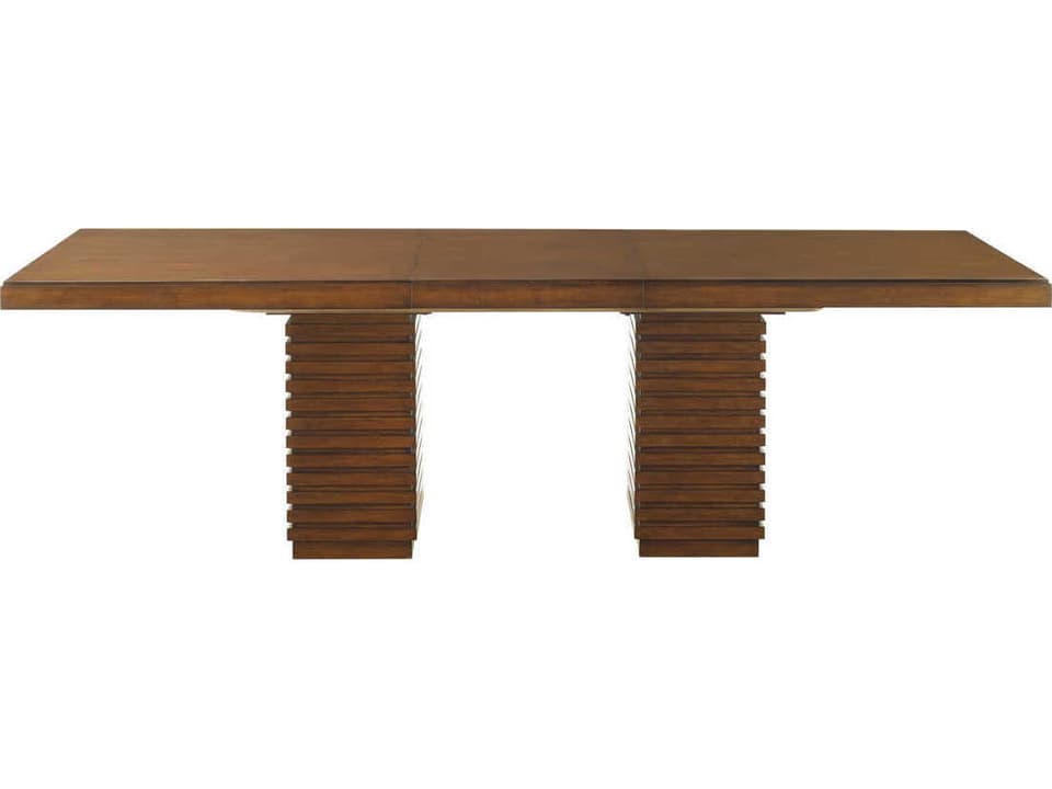 Ocean Club Rectangle Extendable Dining Table in Sun Drenched Sienna