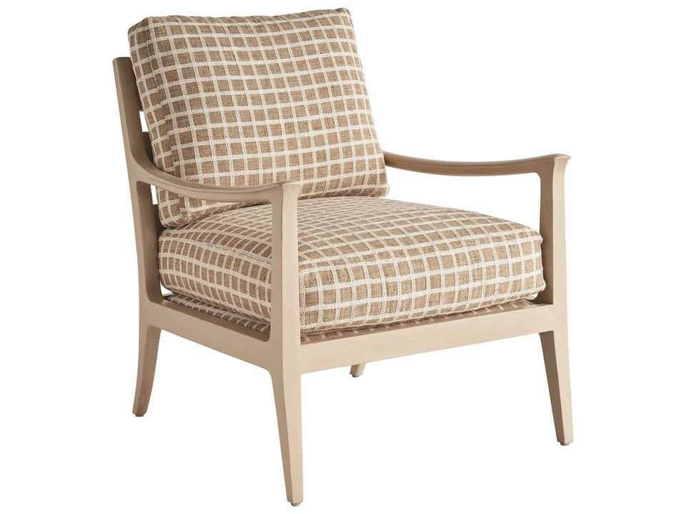 Sunset Key Miramar Upholstered Fabric Accent Chair