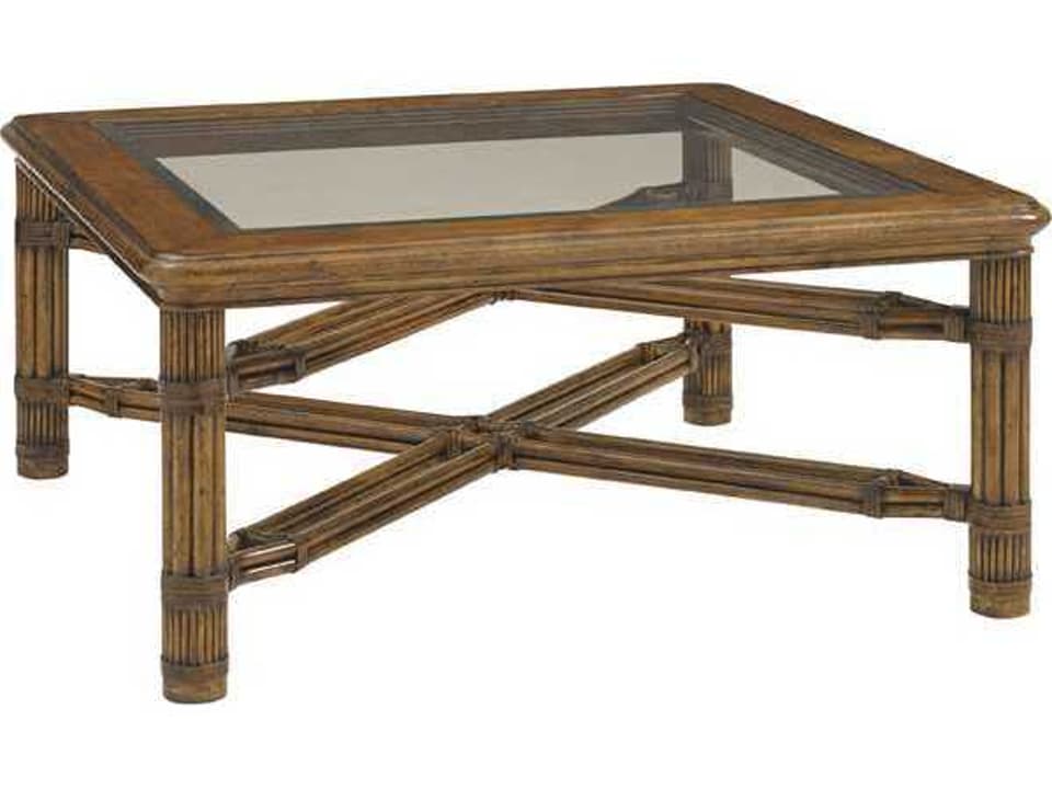 Home Bali Hai Square Coffee Table in Caribbean Sunset Finish