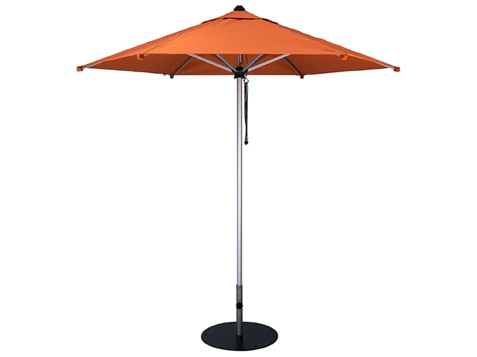 Sombra Aluminum 11 Foot Hexagon Double Pulley Umbrella