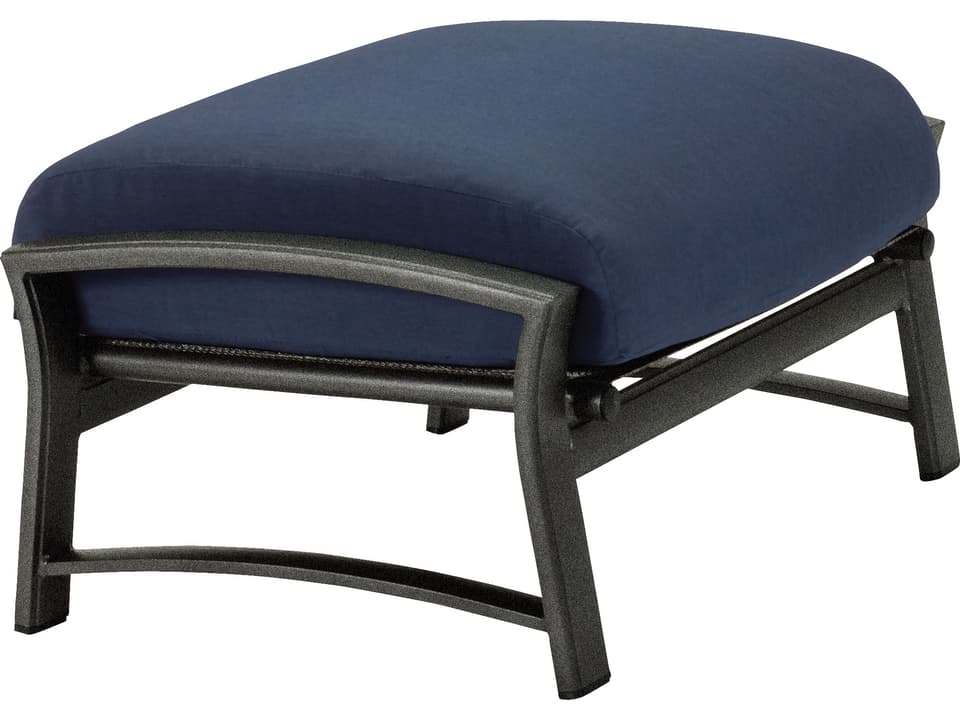 Corsica Cushion Aluminum Ottoman