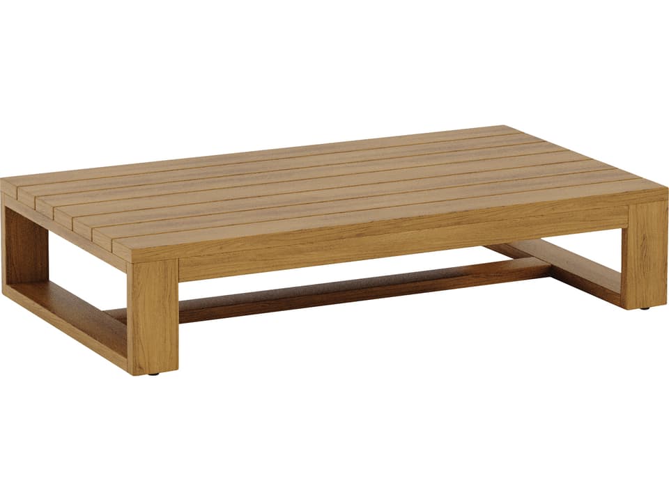 Teak Trent 48-Inch x 28-Inch Rectangular Coffee Table