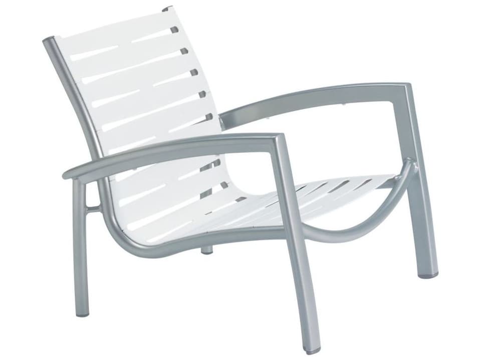 South Beach Ribbon Aluminum Spa Lounge Chair