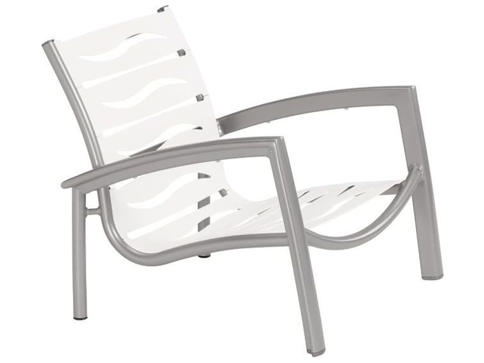 South Beach Wave Aluminum Lounge Chair
