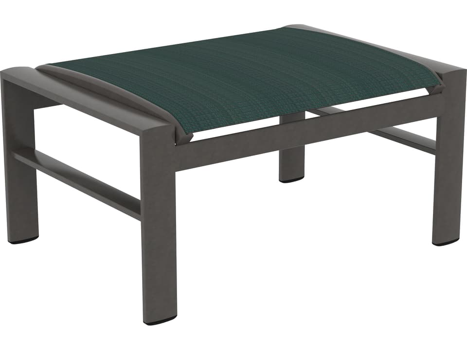Kenzo Sling Aluminum Outdoor Ottoman