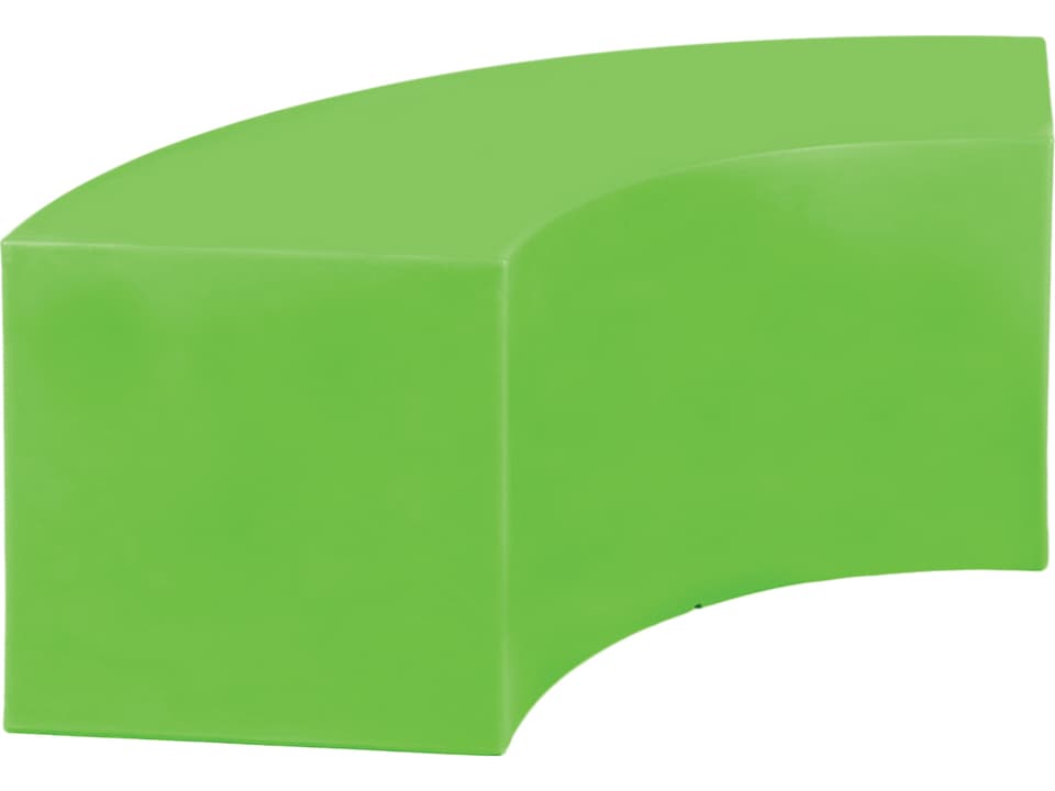 Curve Marine Grade Polymer Crescent Table Bench