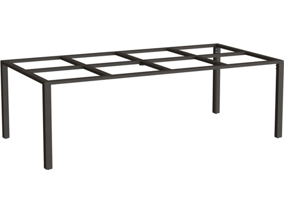 Parson Aluminum 84 x 42 Rectangular KD Dining Table Base