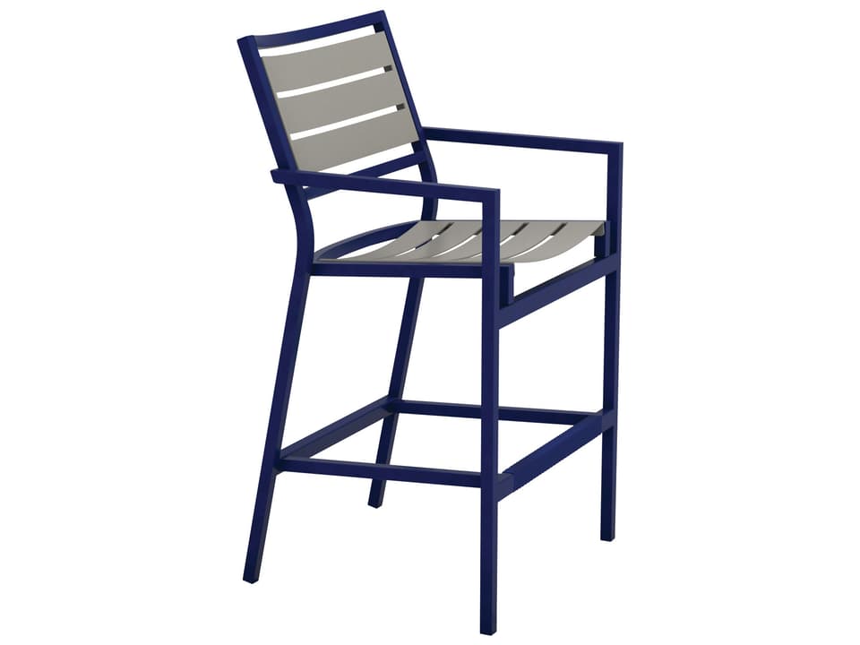 Cabana Club Aluminum Slat Bar Stool