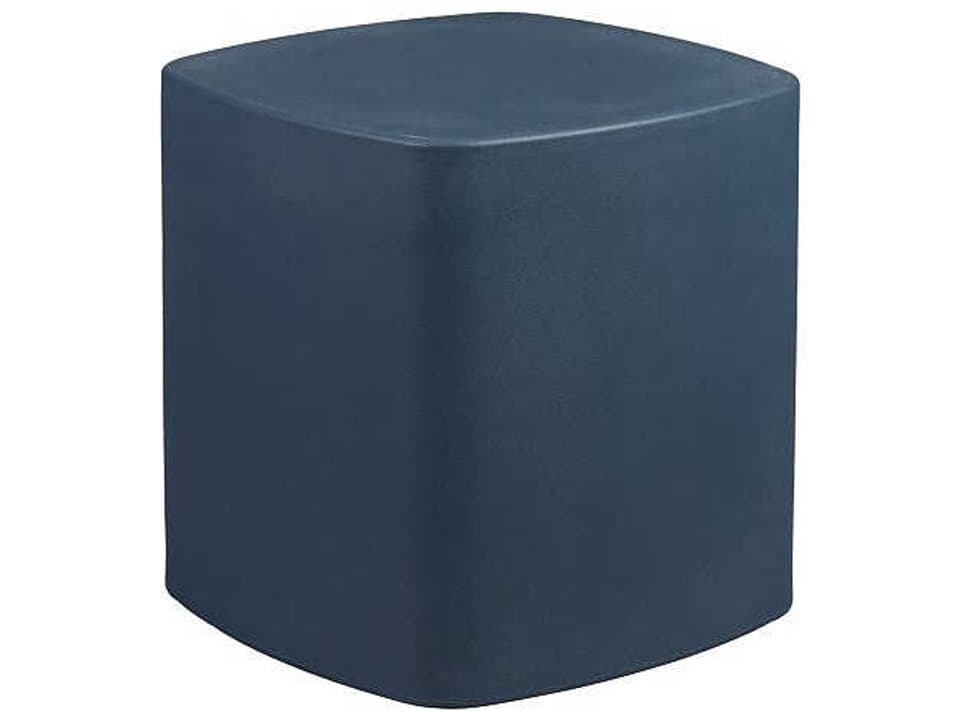 Radius 14-Inch Square Marine Grade Polymer End Table