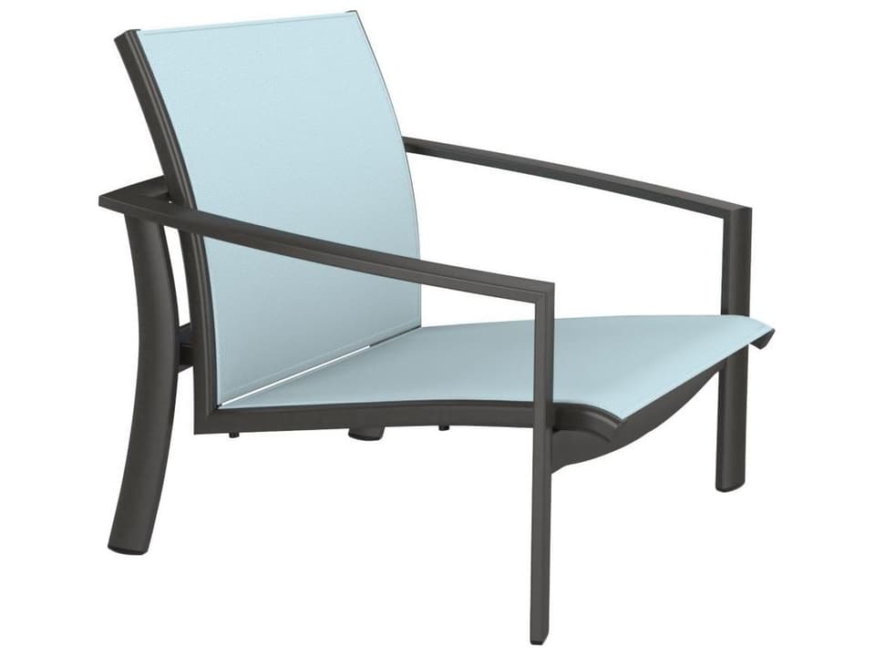 Kor Relaxed Sling Spa Chair Stackable Modern
