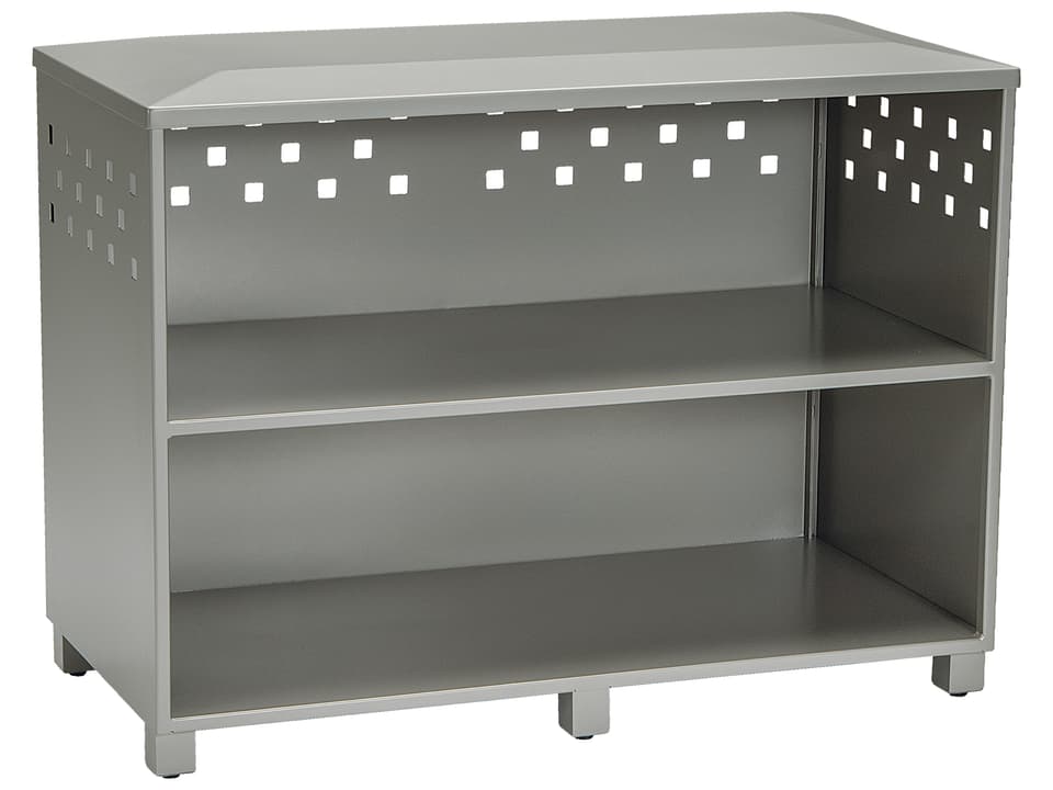 Boulevard Aluminum Towel Cabinet with Hinged Top