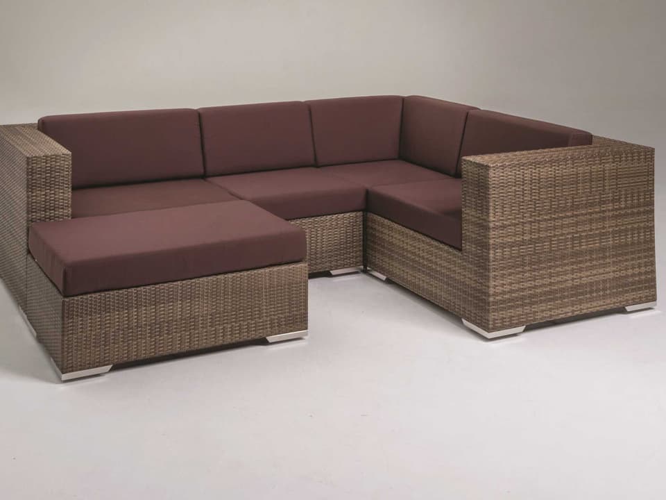 Arzo Woven Cushion Sectional Set