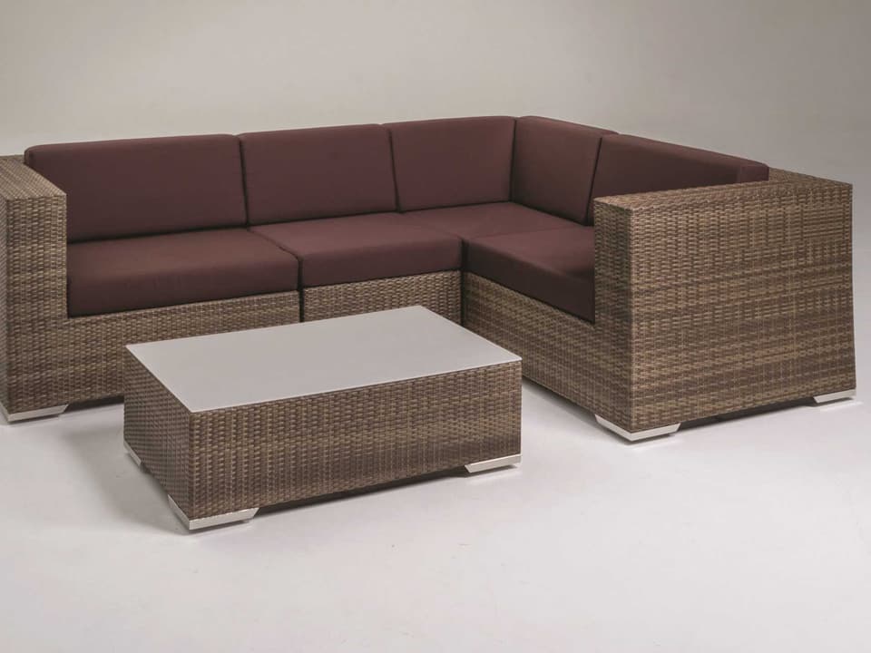 Arzo Woven Cushion Sectional Set