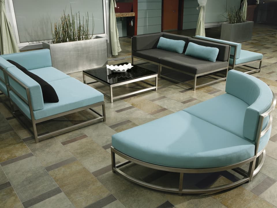 Cabana Club Aluminum Cushion Lounge Set