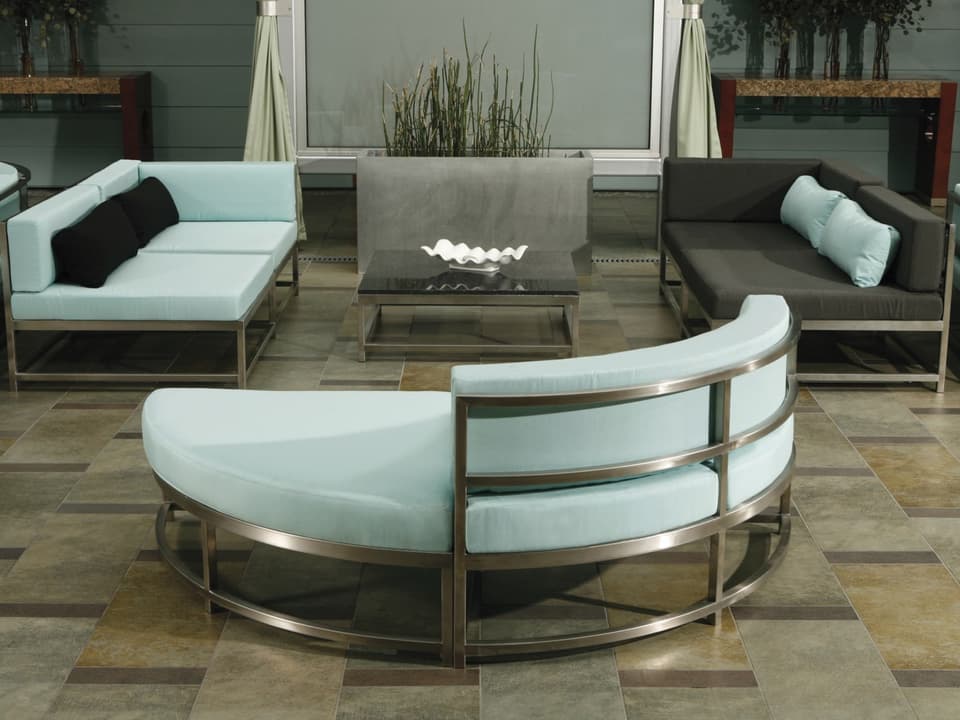Cabana Club Aluminum Cushion Lounge Set