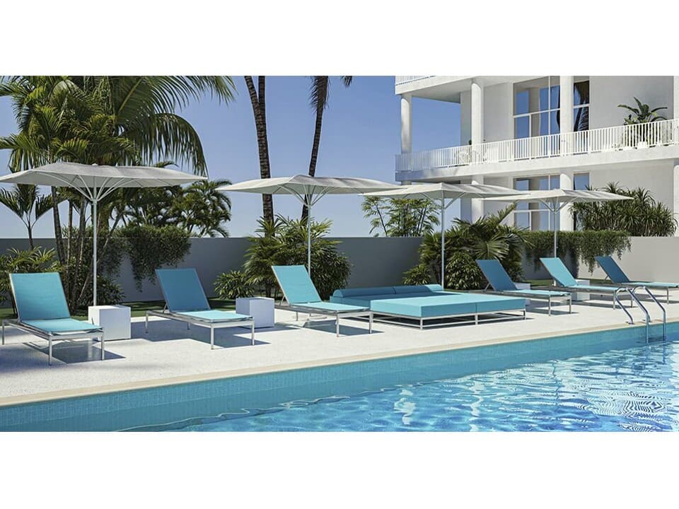 Cabana Club  Sling Lounge Set
