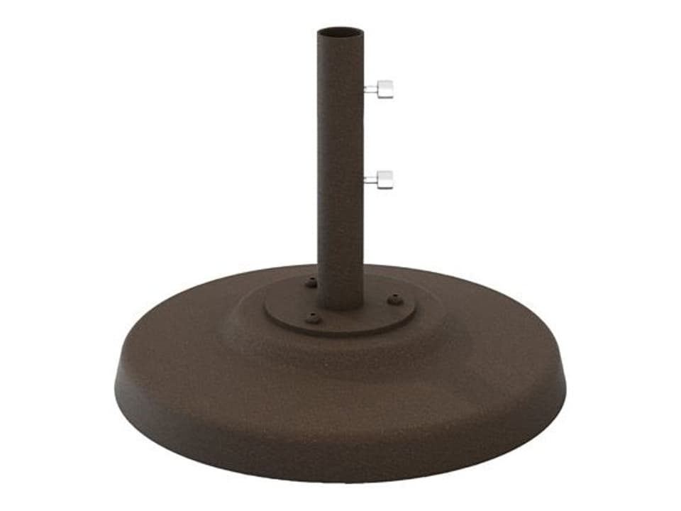 Cement Filled 20 Inch Round Aluminum Umbrella Base