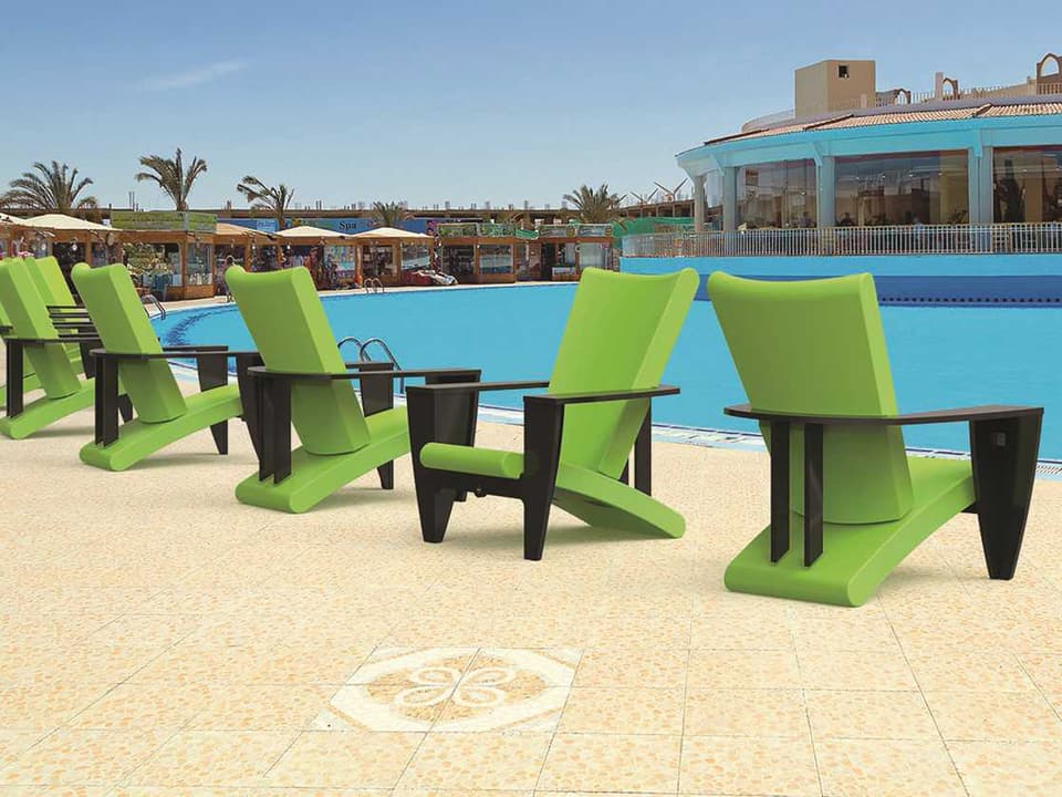 Curve Resin Outdoor Lounge Set