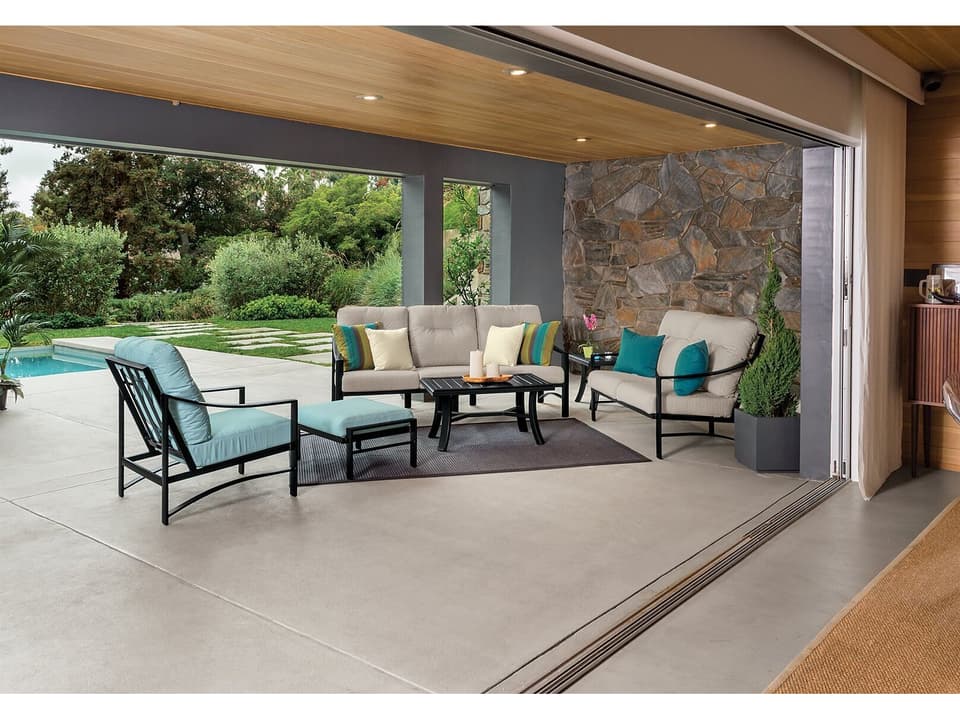 Kenzo Cushion Patio Lounge Set