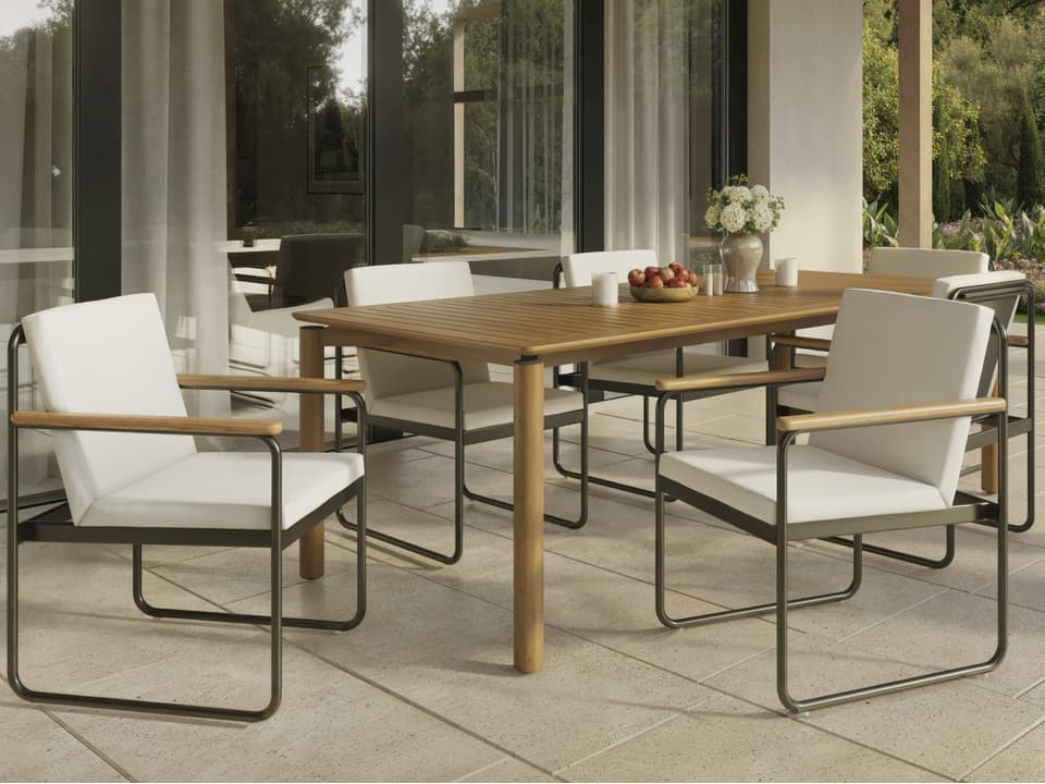Stratton Aluminum Dining Set