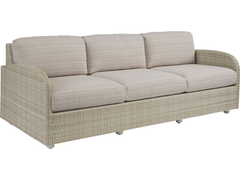 Sand Dune Aluminum Frame Sofa in Ivory