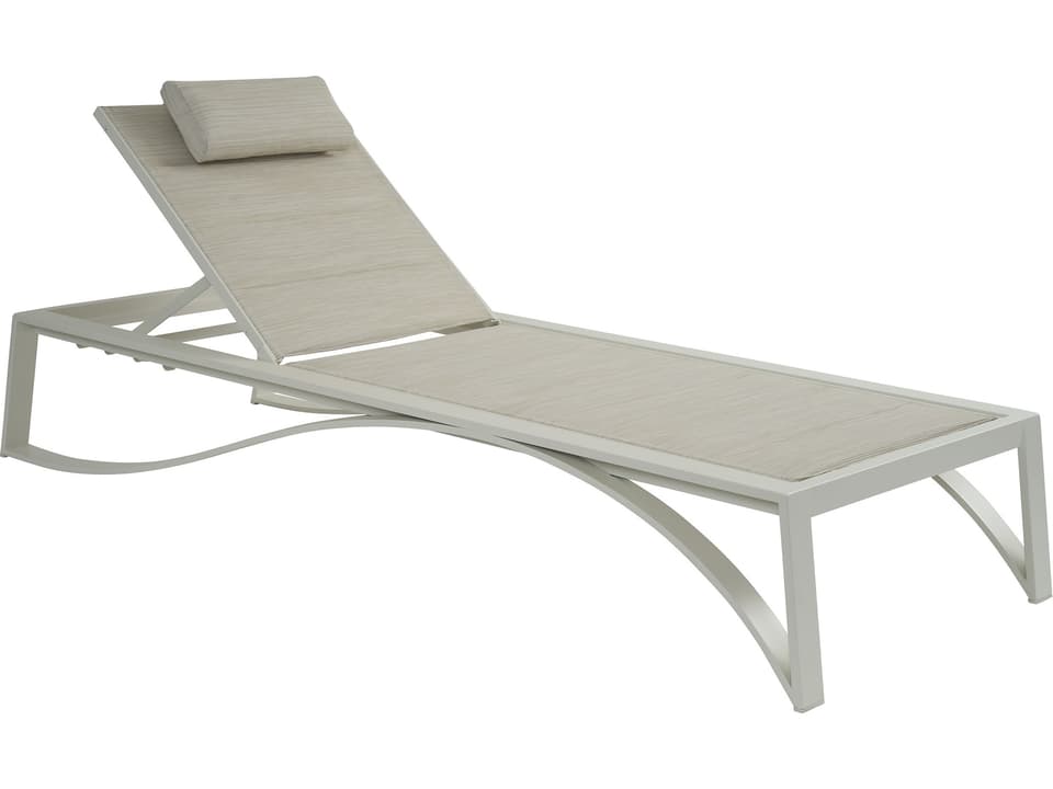 Sand Dune Adjustable Chaise Lounge in Ivory