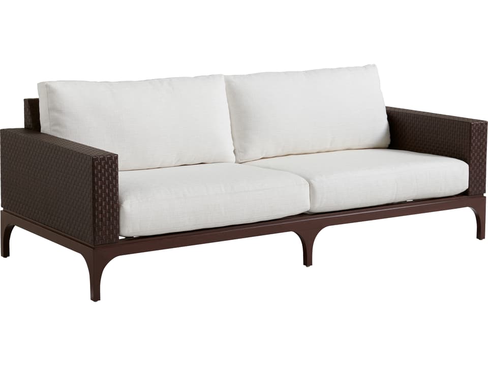 Abaco 3-Seat Aluminum Wicker Sofa