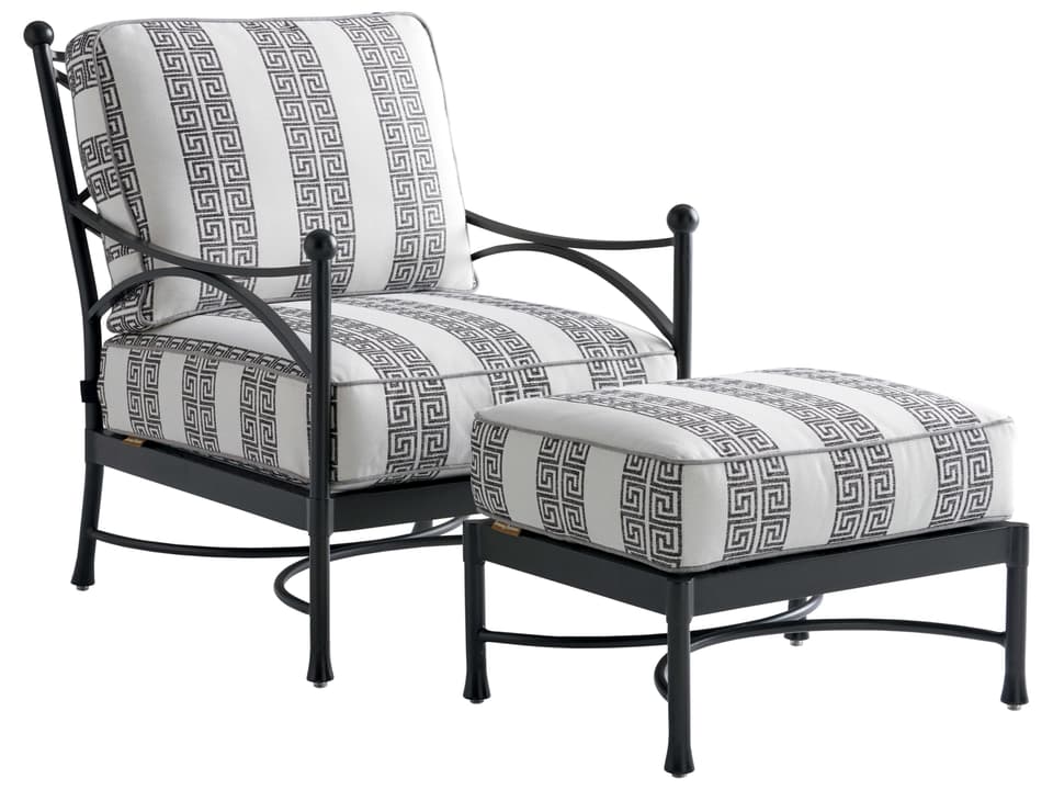 Pavlova Aluminum Lounge Chair in Graphite